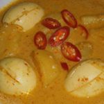 Gulai Telur (Padang Style Eggs in Coconut Milk)