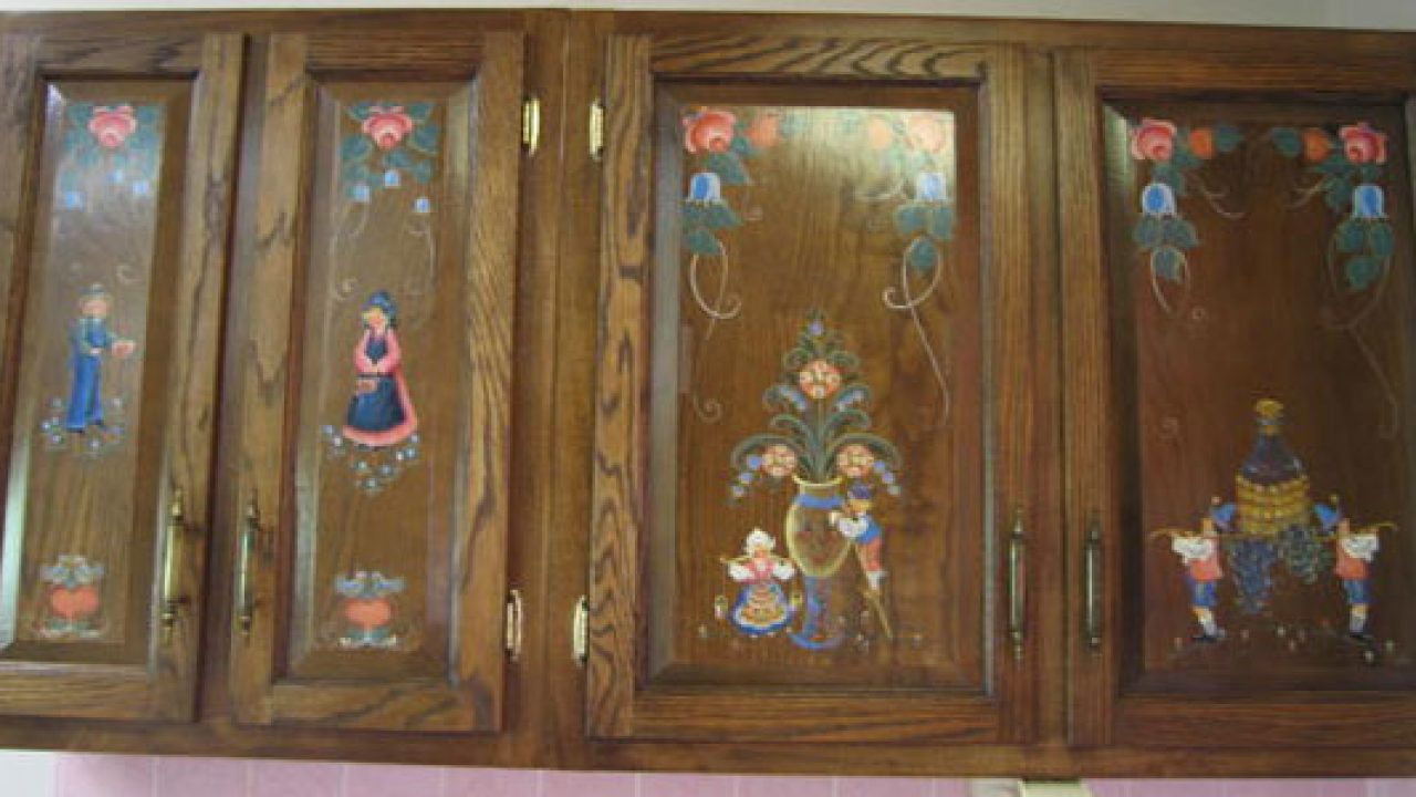 How To Decoupage Your Cabinet Doors Indoindians Com