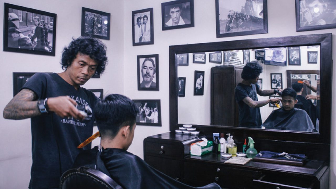 Newest For Barbershop  Gambar  Cukur Rambut Keren Laily Azez