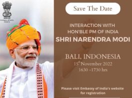 Meet PM Modi in Bali Nov 15 2022