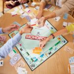 playing board game monopoly