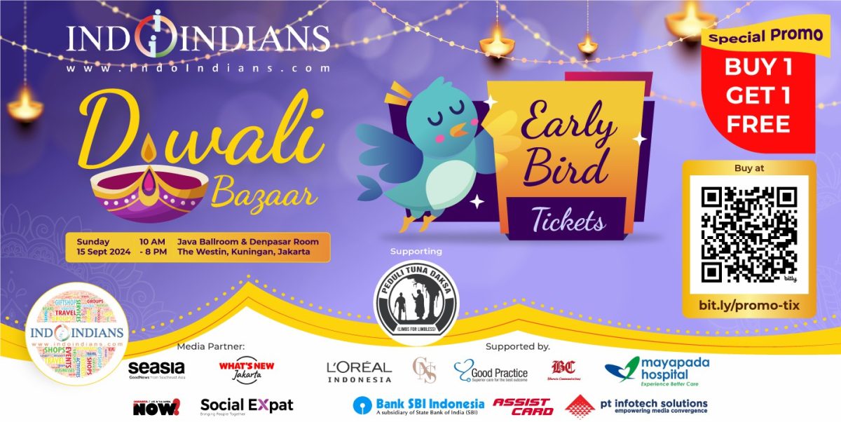 Newsletter: Indoindians Events, Buy 1 Get 1 ? Early Bird Tickets and more...