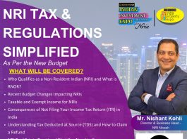 NRI Tax Clinic in Jakarta on 24 & 25 Aug 2024