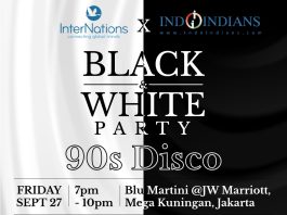 Internations X Indoindians Black & White Party 27th Sept 2024