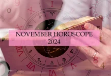 NOVEMBER HOROSCOPE 2024