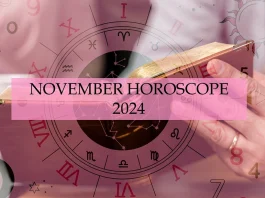 NOVEMBER HOROSCOPE 2024