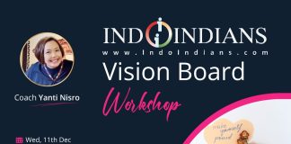 Indoindians 2025 Vision Board Workshop 11th Dec 2024