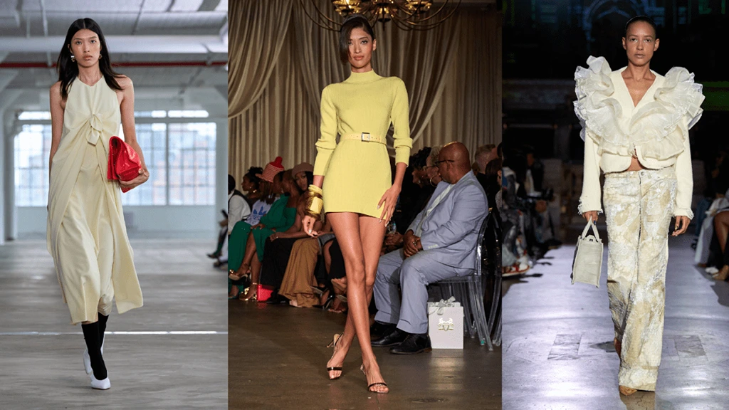 Shades of Yellow Trend Fashion 2025