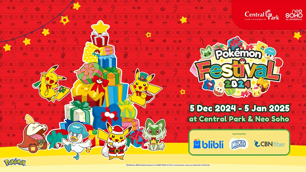 New Year's events in Jakarta in 2025 Pokémon Festival