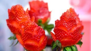 strawberry-roses