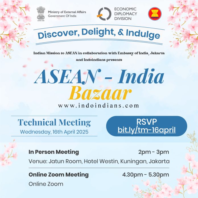 ASEAN-India Bazaar Technical Meeting 16 April 2025