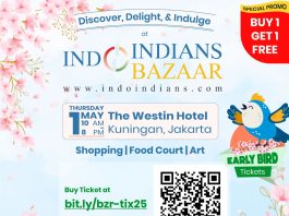 Buy 1 Get 1 Early Bird Tickets to Indoindians Spring Bazaar 2025